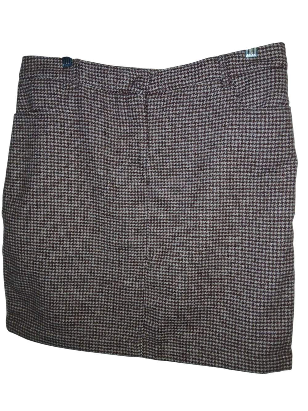 cupcakes & cashmere Wool Blend Houndstooth  Skirt
